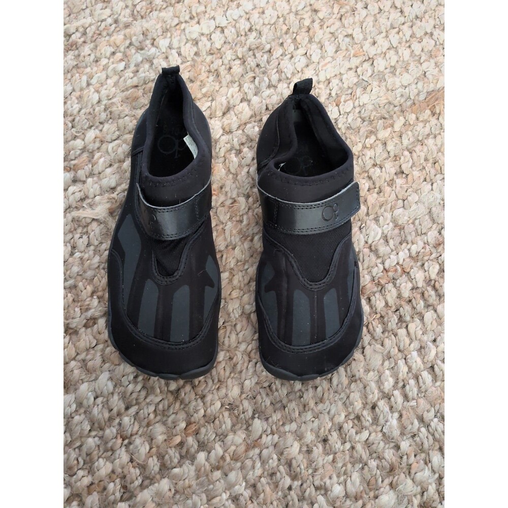 OP Closed Toe Water Shoes Sports Fishing Black  M 9-10 Men’s Grip Bottom Comfort